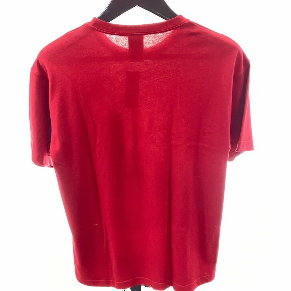 Tweety Bird Pulls Sylvester tail T-shirt S Vintage USA Made Red New Old Stock - Picture 3 of 4